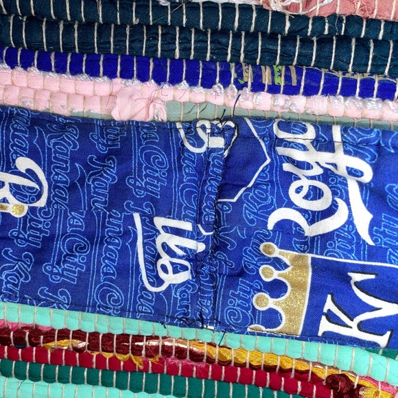 KC Royals Handcrafted Tote Bag Purse Reversible - Picture 5 of 9